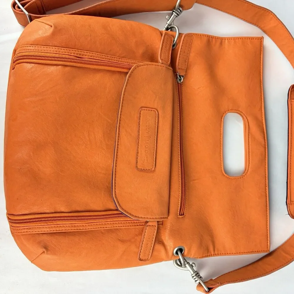 Kelly Moore Posey Orange Sherbet DSLR Camera Bag Insert Crossbody